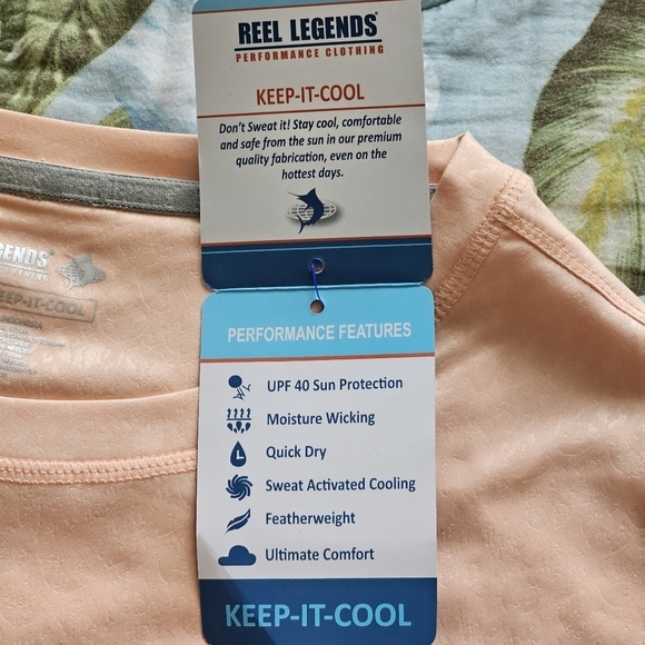 REEL LEGENDS KEEP-IT-COOL FISHING SHIRT - Picture 7 of 10